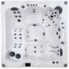 Harmonic hot tub-H288DL-aerial view